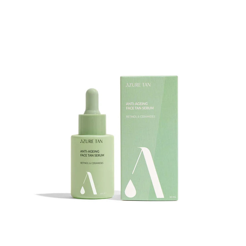 Azure Tan “Anti-Aging Tan Serum”retinolio serumas brandžiai odai su savaiminio įdegio efektu