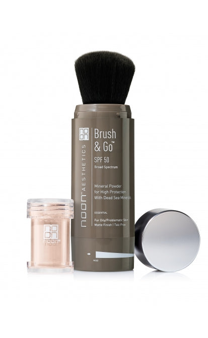 NOON BRUSH&amp;GO MINERAL SUN PROTECTION POWDER SPF 50, 2x5 g