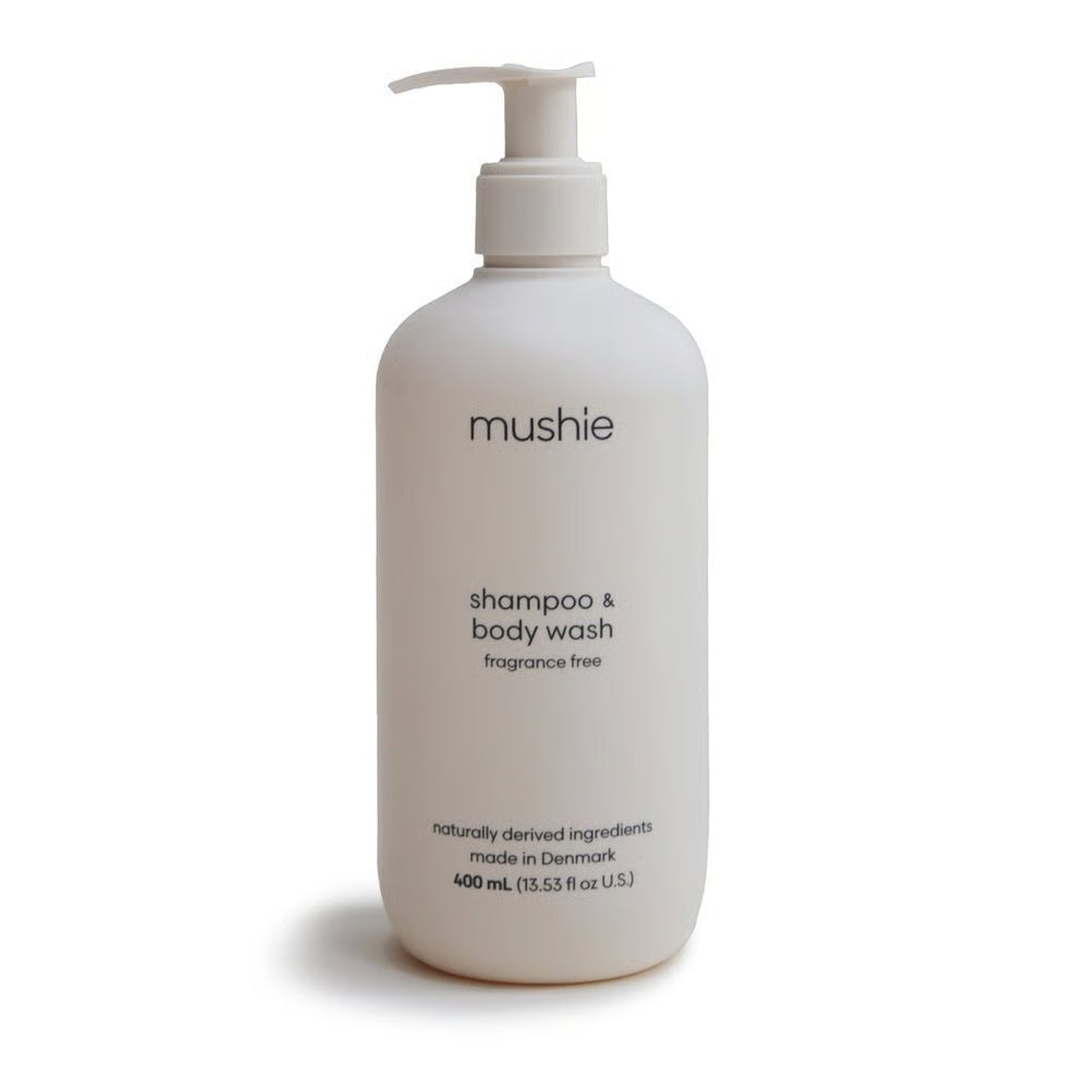 Mushie kūdikių šampūnas ir kūno prausiklis Cosmos 400ml